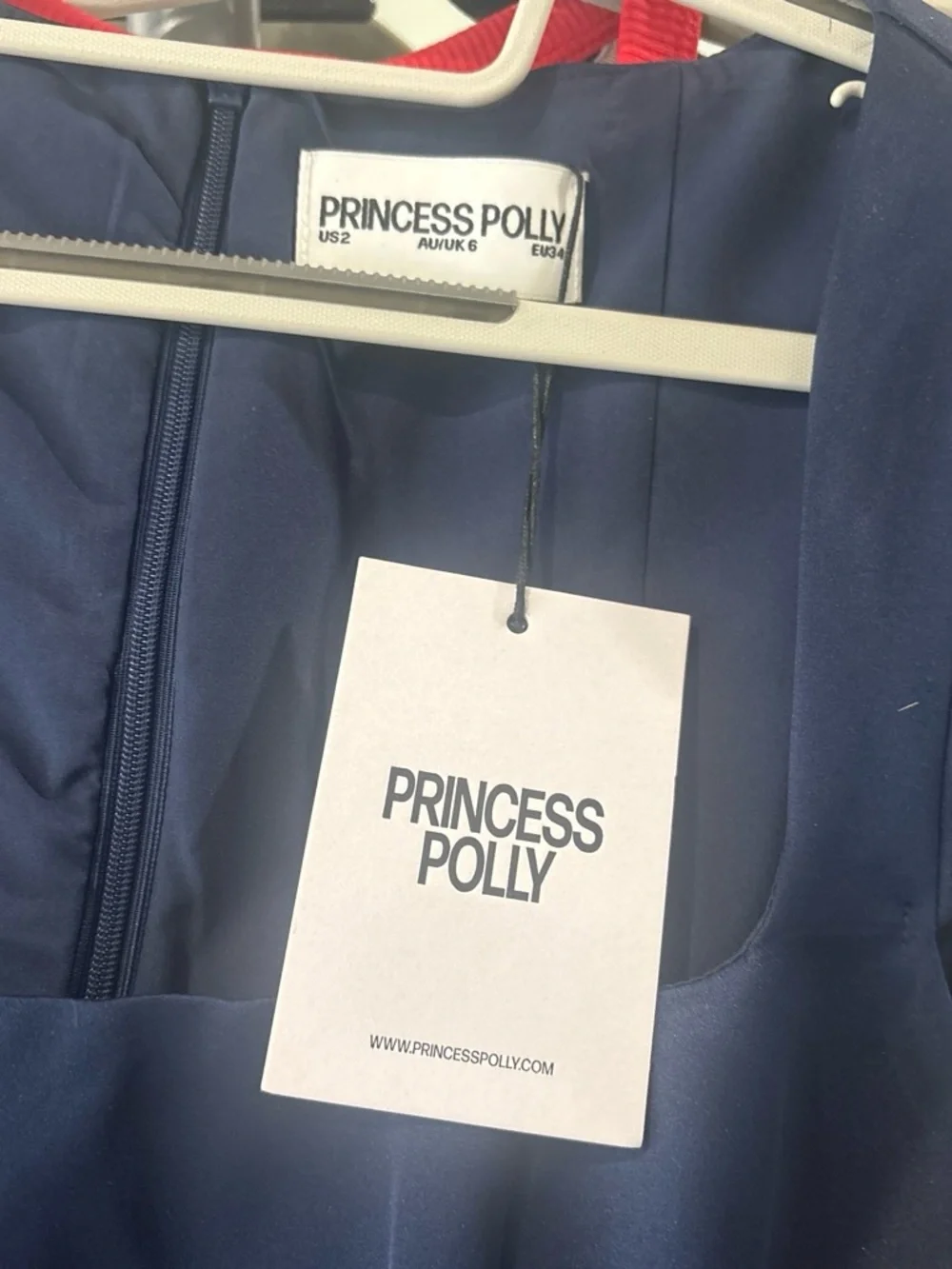 Princess Polly Mariza Mini Dress - Navy